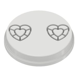 Matrize POM - Cuore Herz für KitchenAid – Bild 3