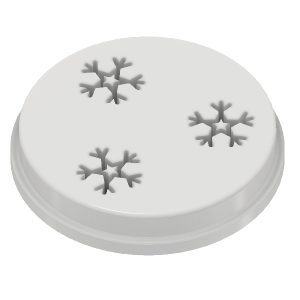 Matrize POM - Fiocco di neve / Schneeflocke für KitchenAid – Bild 3