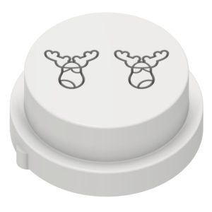 Matrize POM - Rentier (Weihnachten) für Philips Pastamaker Avance / 7000er – Bild 3