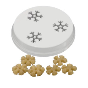 die made of pom fiocco di neve snowflake for kitchenaid