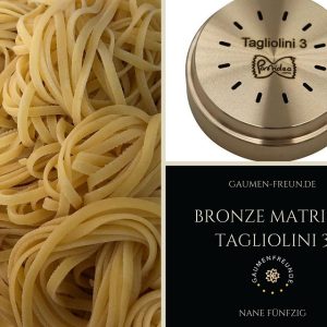 Matrize Bronze - Tagliolini 3x1 mm – Bild 4