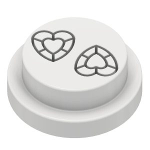 Matrize POM - Herz für Philips Viva / 5.000 – Bild 3