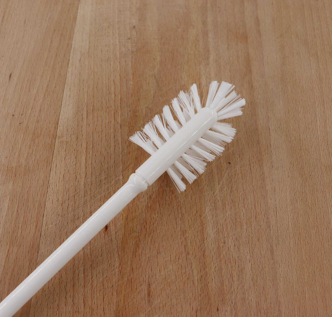 Kit De 3 Brosses De Nettoyage Pour Machine à Expresso - Poils Naturels Et Nylon, Manche Bois