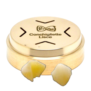troquel de bronce mini conchigliette lisce / mejillones pequeños edición sopa suave extra pequeña