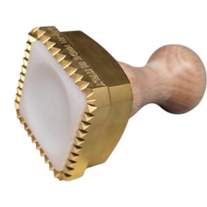 raviolistempel viereckig aus messing 60 x 60 mm