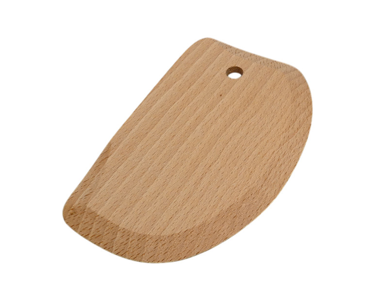 teigkarte buchenholz 12 x 8 cm