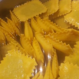 raviolis cuits