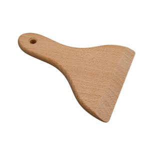 teigkarte aus buchenholz 11 x 14 cm