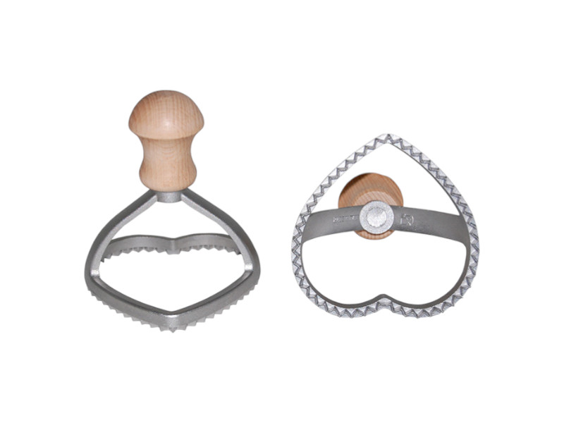 raviolistempel herzen 8,5 x 8,5 cm