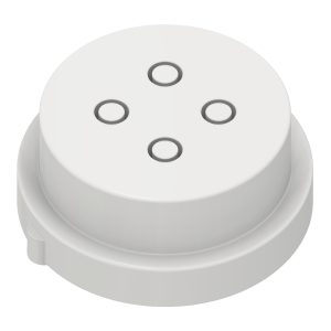 Matrize POM - Curvo rigato / Hörnchen mit Streifen Ø 8,5 mm für Philips Pastamaker Avance / 7000er – Bild 3