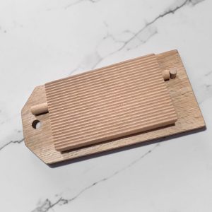 gnocchibrett garganellibrett mit basis aus buchenholz mit ausrollstab