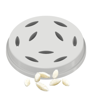 matrize aus pom risone für kitchenaid