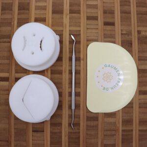 philips pastamaker avance starterkit bestehend aus adapter + fusilli + teigkarte + reinigungsinstrumente