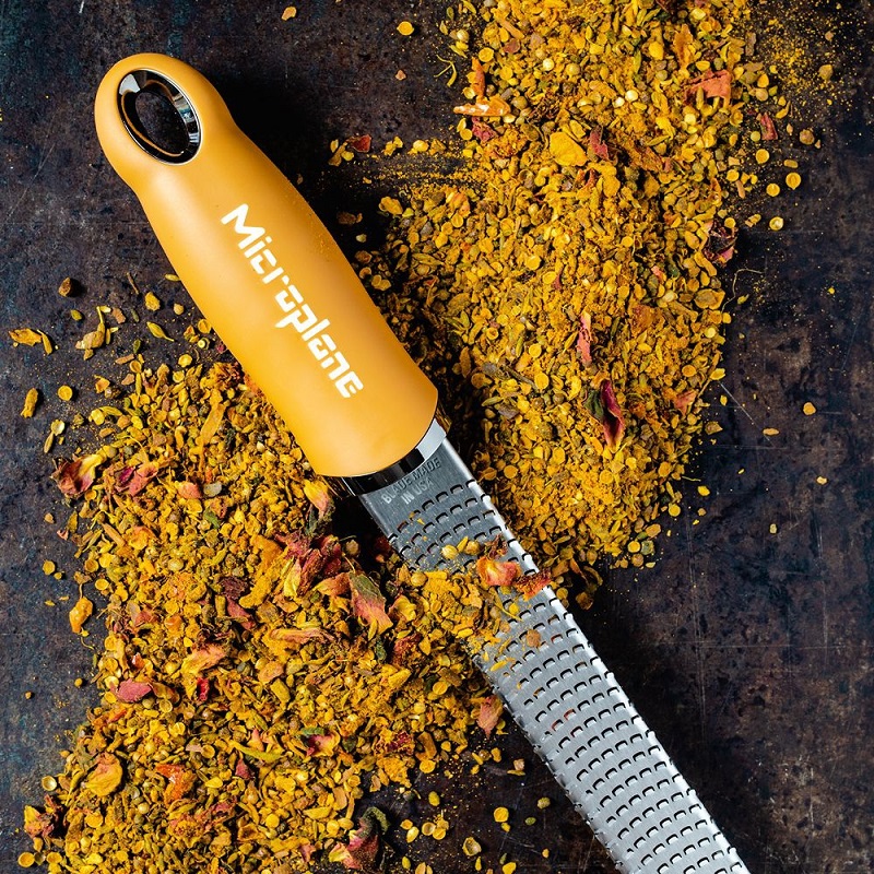 microplane grater mustard yellow