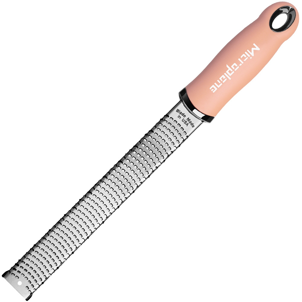 microplane grater old pink