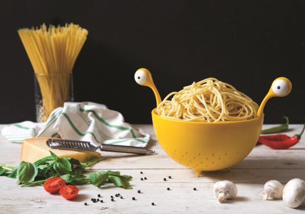 spaghetti monster pasta sieve