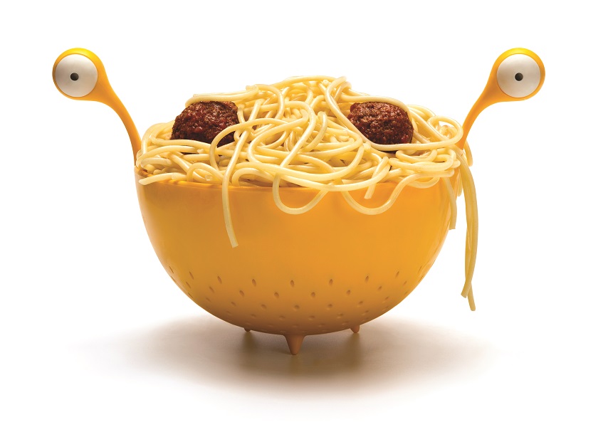 spaghetti monster pastasieb