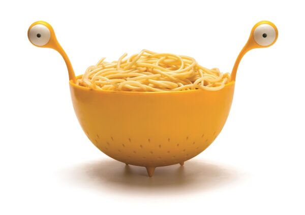 spaghetti monster pasta sieve