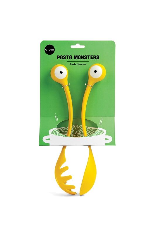 spaghetti monsters serving cutlery