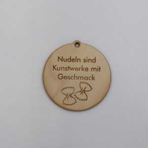 3er Set Geschenkanhänger groß -Weihnachten Ø 8 cm - 3 Stück – Bild 2