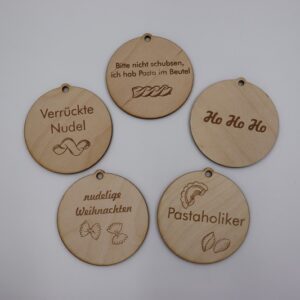 set geschenkanhänger (5 stück)