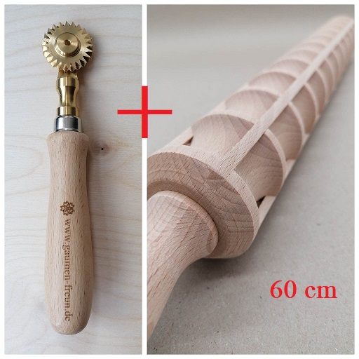 set rodillo 50cm + Wonderwood + pompón rueda masa