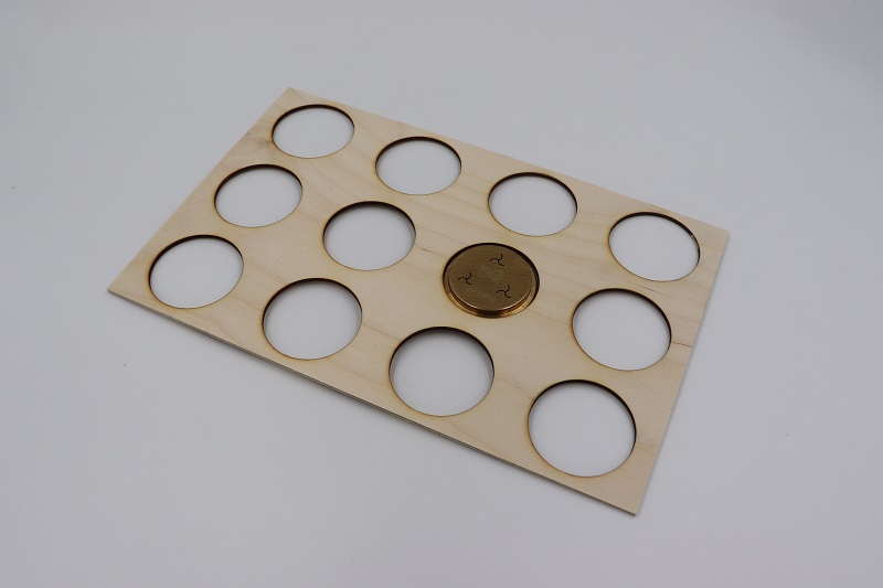 Etagère pour kasterl pour matrices en bronze fattorina