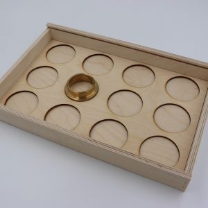 einlegeboden für kasterl für bronzematrizen häussler pn100 und emma