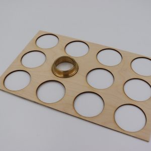 einlegeboden für kasterl für bronzematrizen häussler pn100 und emma