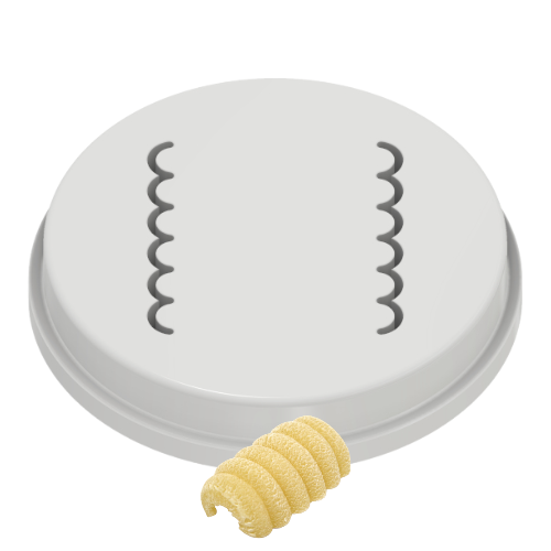 matrice en pom riccioli / boucle 30mm pour kitchenaid