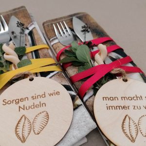 geschenkanhänger klein danke