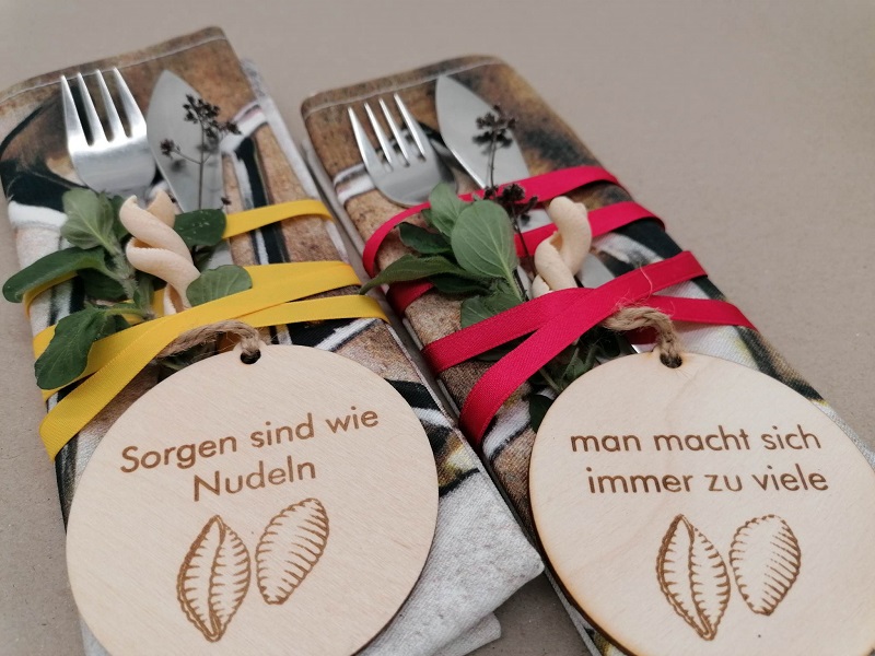 geschenkanhänger klein danke