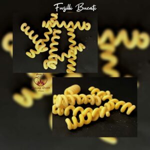 matrice en queues de boucles en bronze / fusilli bucati