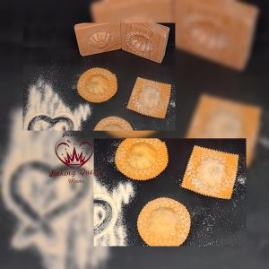 raviolibrettchen 6 formen mit trennvorrichtung klöppelspitze