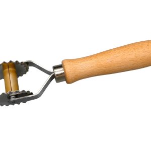teigroller / teigschneider (wellenrand, 28 mm) für farfalle, tortelini, ravioli, pappardelle