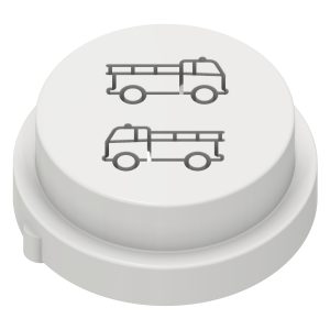 Matrize POM - Feuerwehr (Feuerwehrauto) für Philips Pastamaker Avance / 7000er – Bild 3