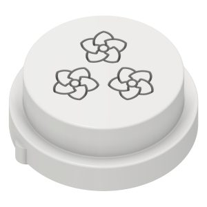 Matrize POM - Vinca (Blume, Immergrün) für Philips Pastamaker Avance / 7000er – Bild 3