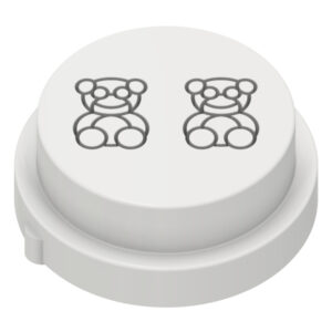 Matrize POM Teddybär (Teddy, Bär) für Philips Pastamaker Avance / 7000er – Bild 3