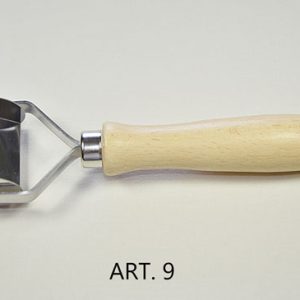 teigroller, teigschneider (glatt, 38 mm) für farfalle, tortelini, ravioli