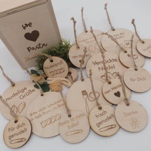 limited classic edition xxl geschenkanhänger 15 x groß, 20 x klein