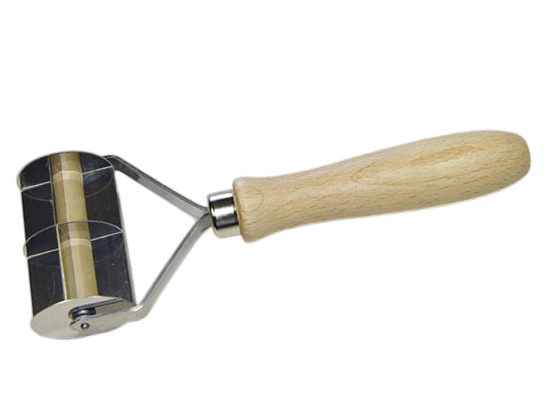 teigroller / teigschneider (glatt, 28 mm, 8 quadrate) kleine tortellini / manti, garganelli, tacconi