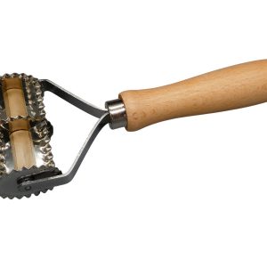 teigroller / teigschneider (wellenrand, 28 mm, 8 quadrate) kleine tortellini / manti, garganelli, tacconi