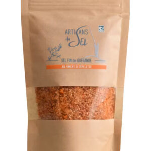 natural sea salt from brittany (france) with piment d'espelette 200 g