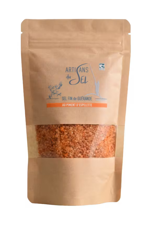 natural sea salt from brittany (france) with piment d'espelette 200 g