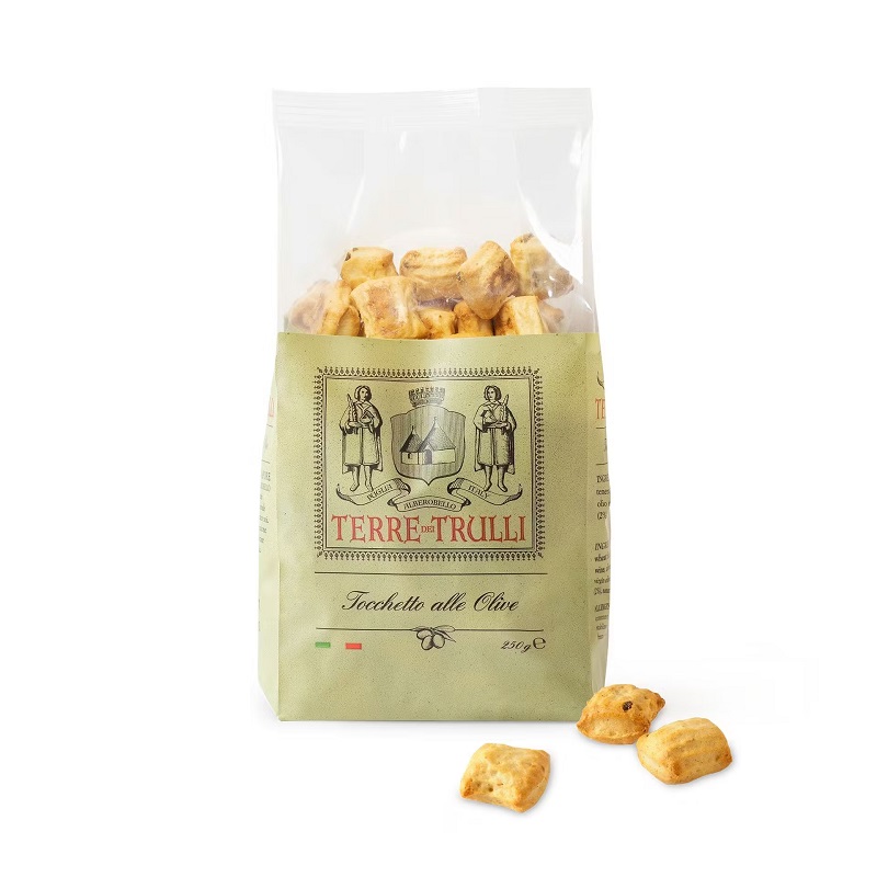 tarallini mit tomate und basilikum italienischer snack aus apulien 230 g