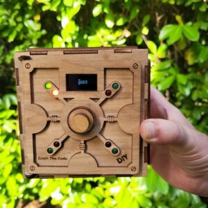 circuit board + electrical components for wooden safe safe 3d puzzle tank cracker