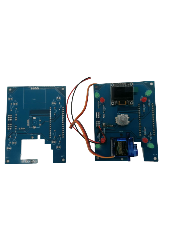 circuit imprimé + élect. Composants pour coffre-fort en bois, casse-tête de réservoir de puzzle 3D