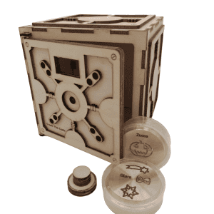 bausatz für holztresor safe kreatives geschenk / geschenkverpackung holz 3d puzzle panzerknacker