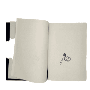 holzstempel "hier steckt liebe drin" 6 x 6 cm