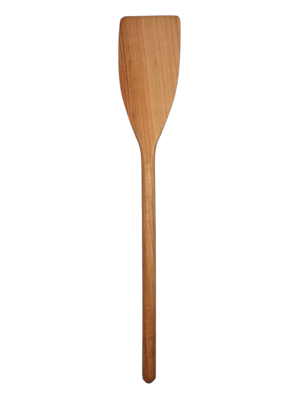 kochlöffel aus kirschbaumholz, 35 cm
